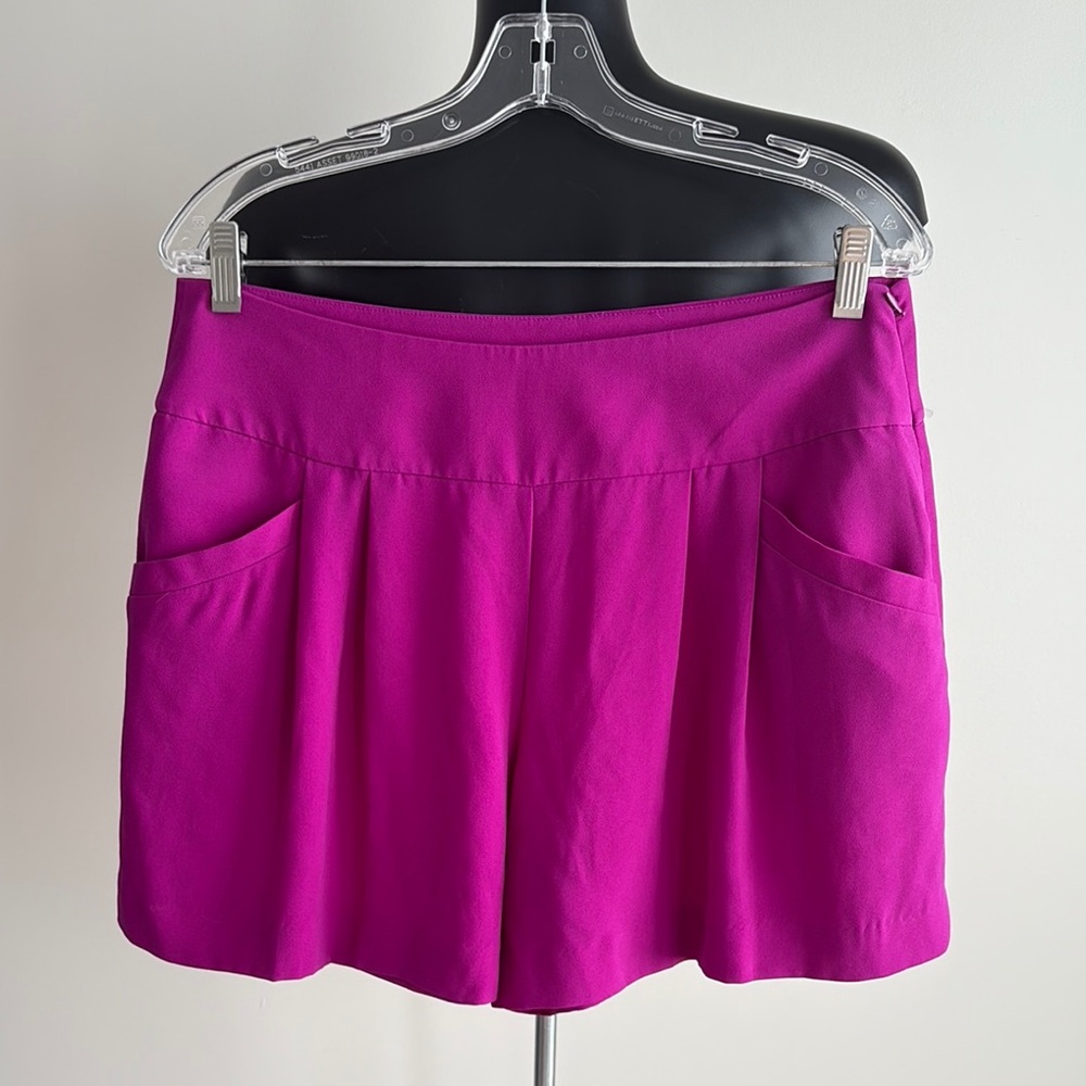 LOFT High Waist Magenta Women's Shorts